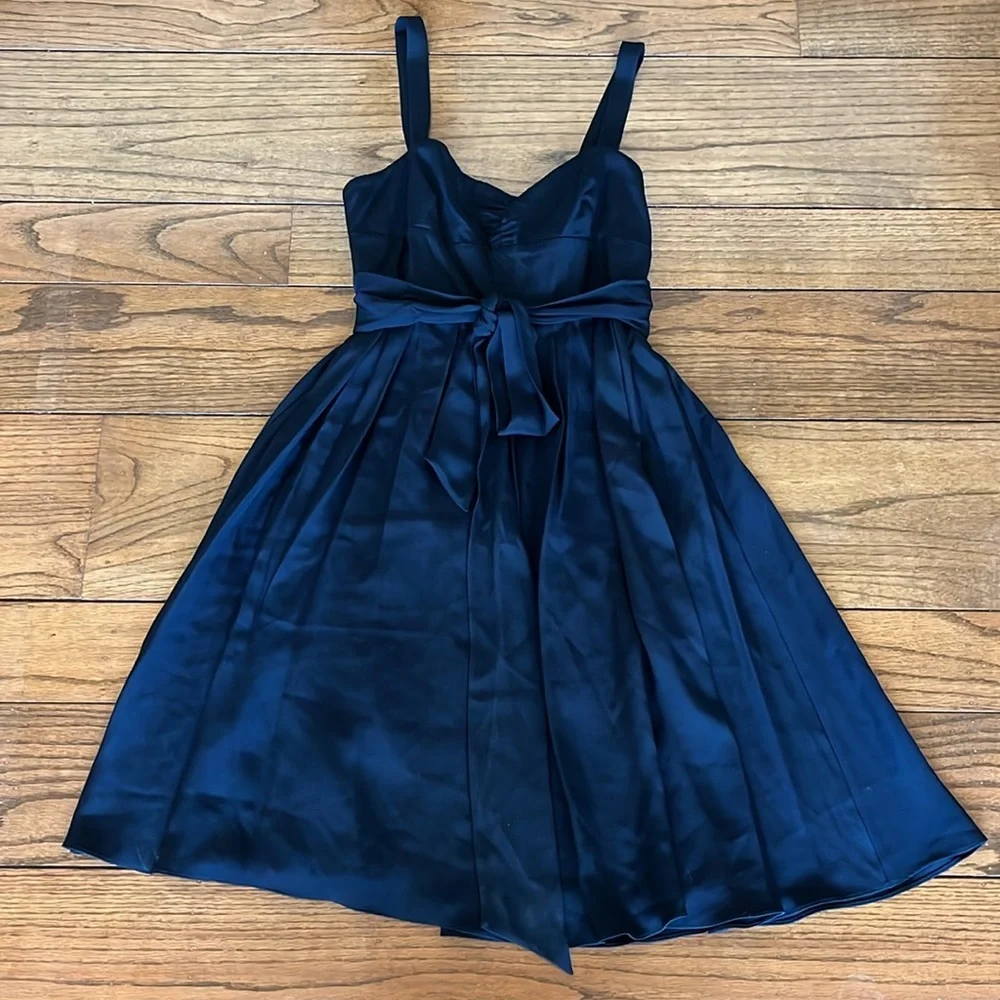 J Crew Silk Tricotine Rebecca Dress Knee-Length Sundress Size 10